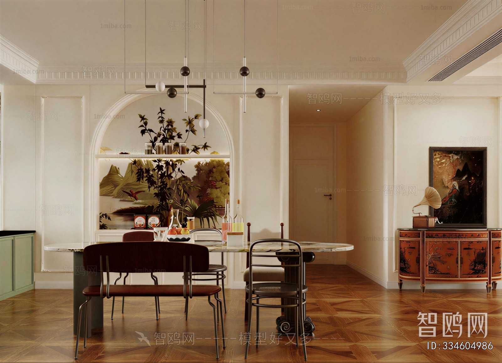 French Style Dining Room