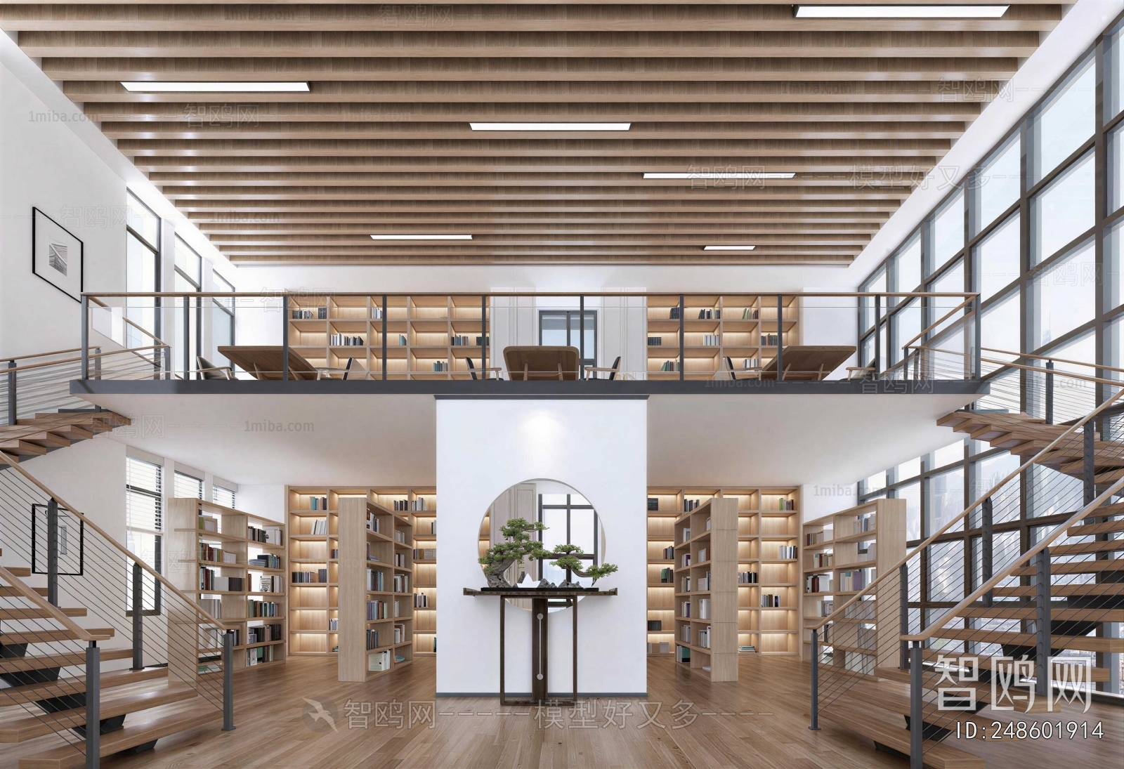 New Chinese Style Library