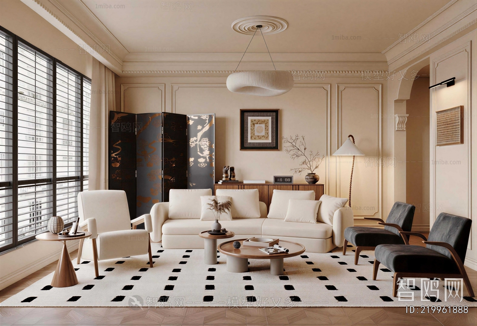 French Style A Living Room