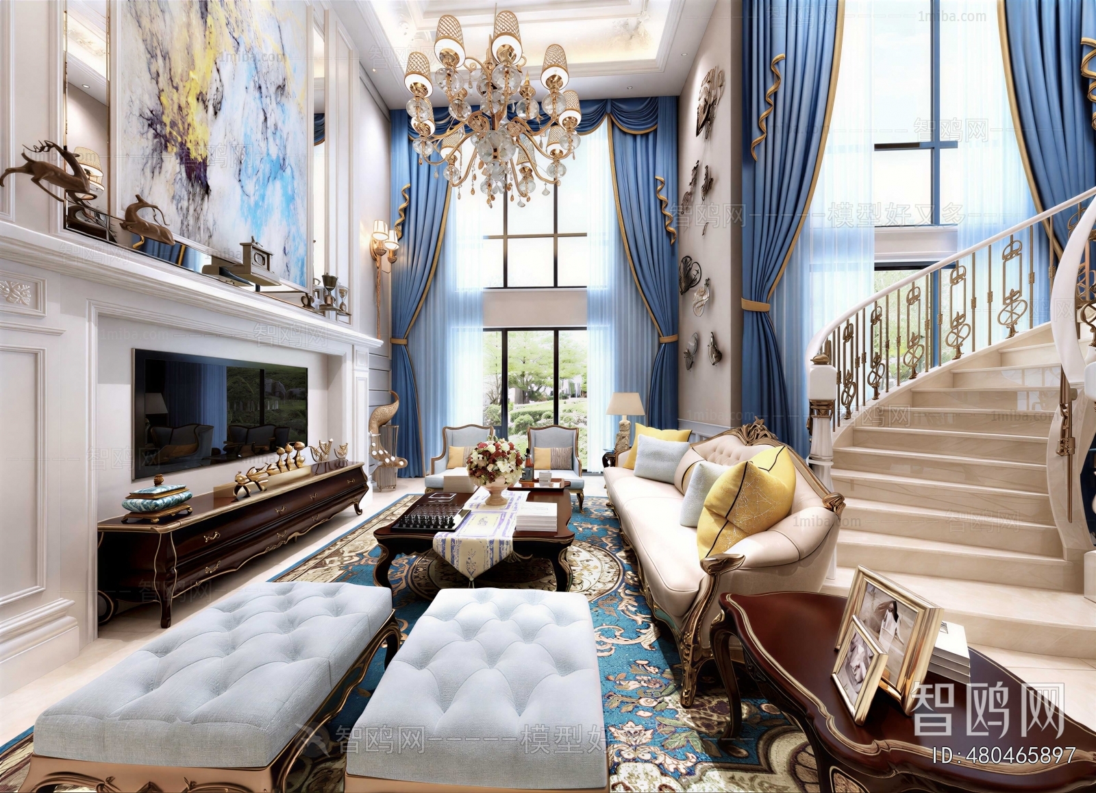 European Style A Living Room