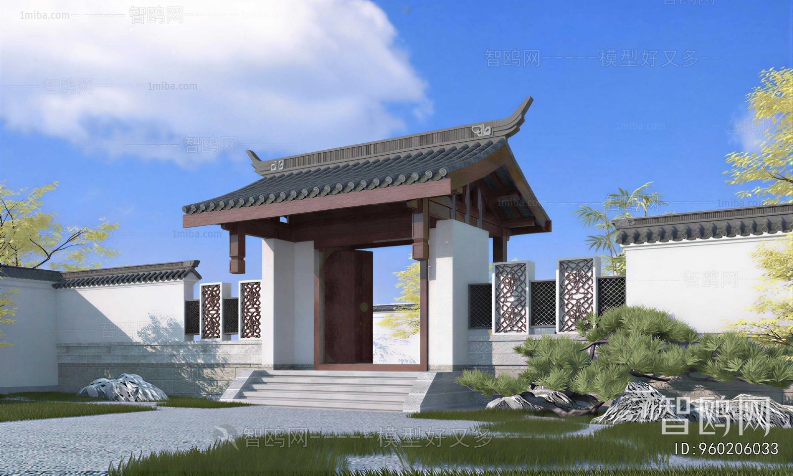 Chinese Style Facade Element