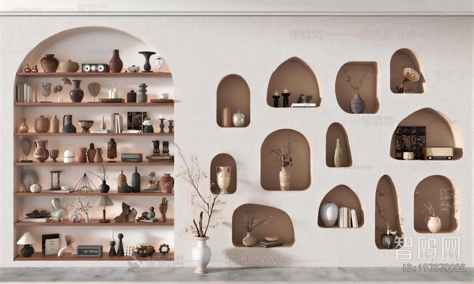 Wabi-sabi Style Decorative Set