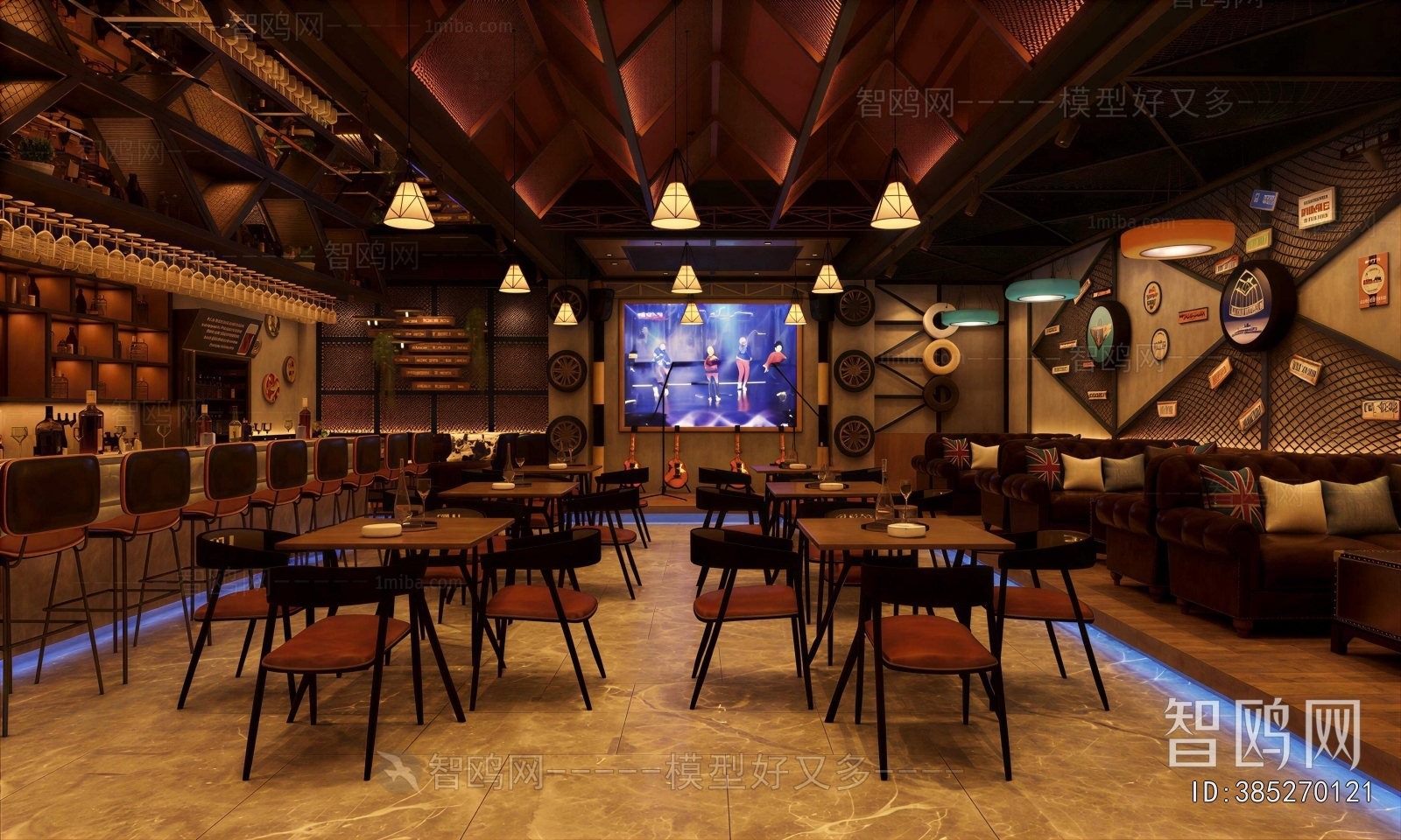 Industrial Style Restaurant
