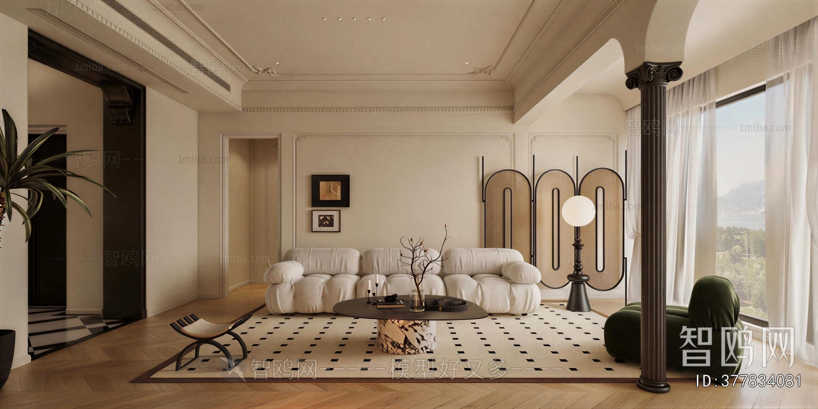 French Style A Living Room