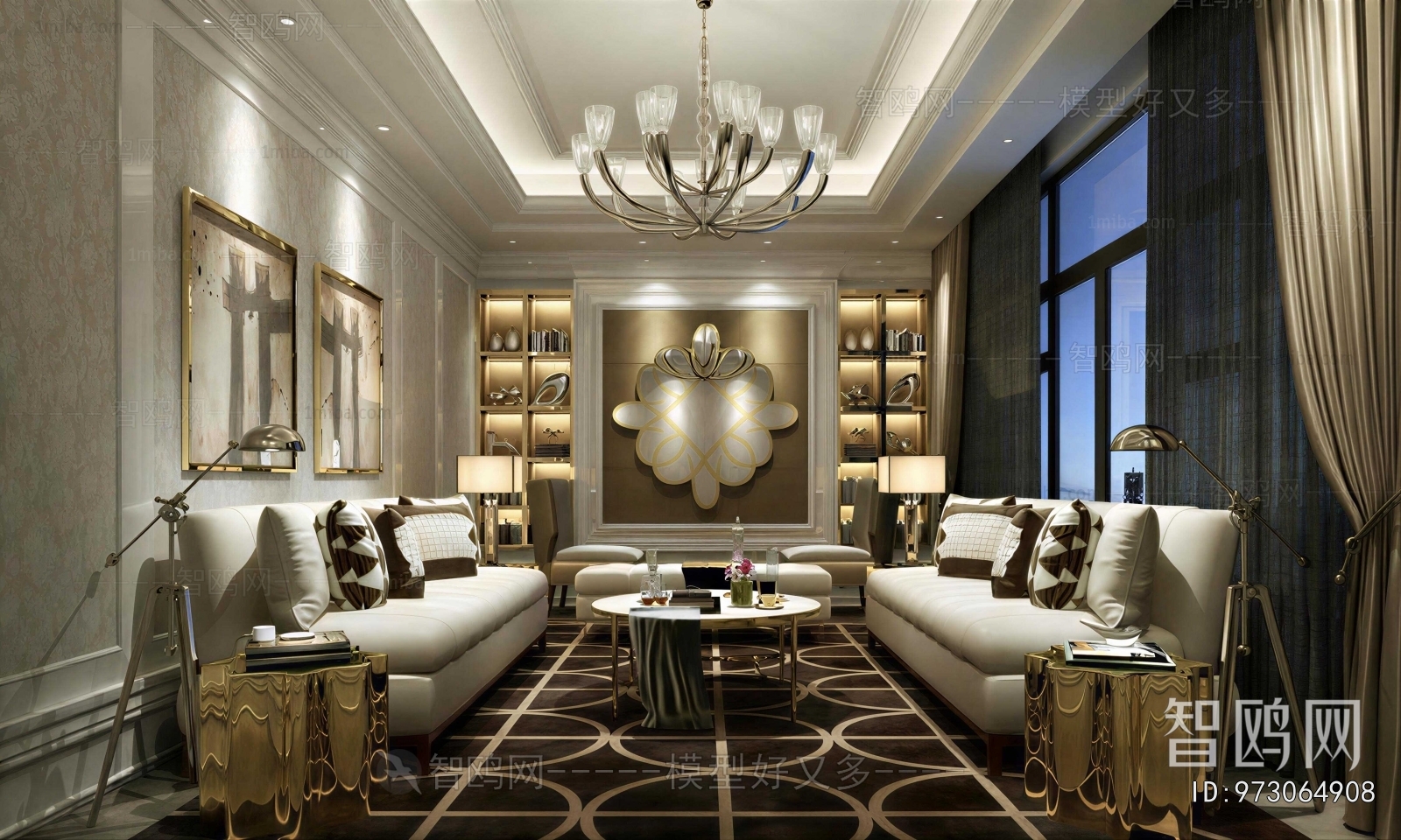New Classical Style A Living Room