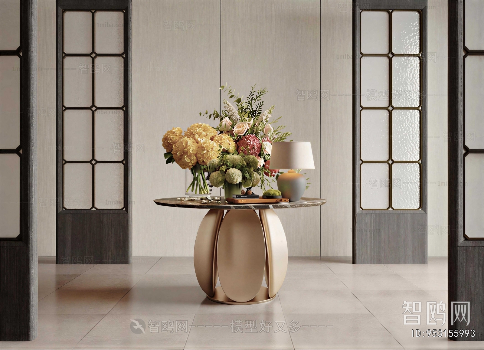 Modern Flower Arrangement