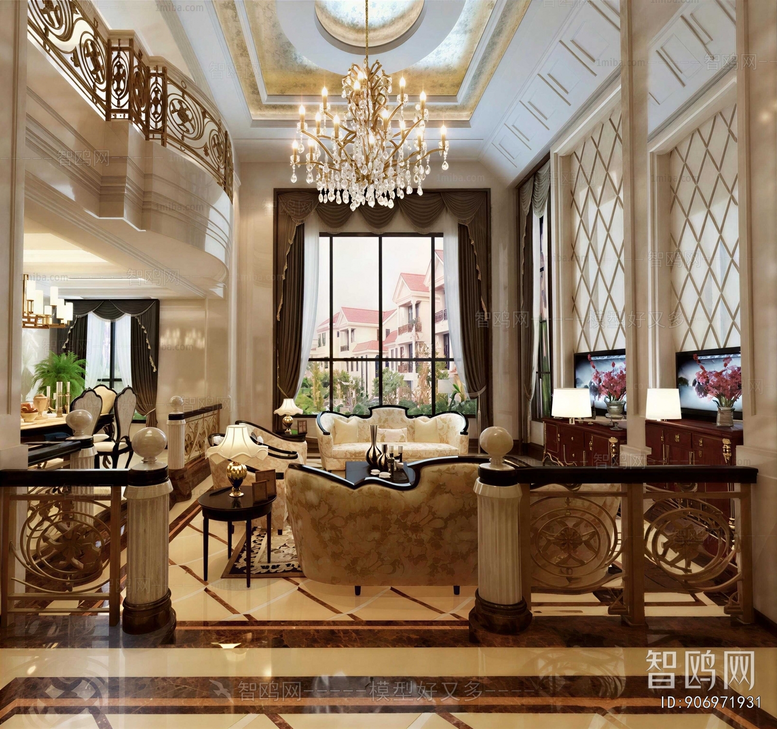 European Style A Living Room