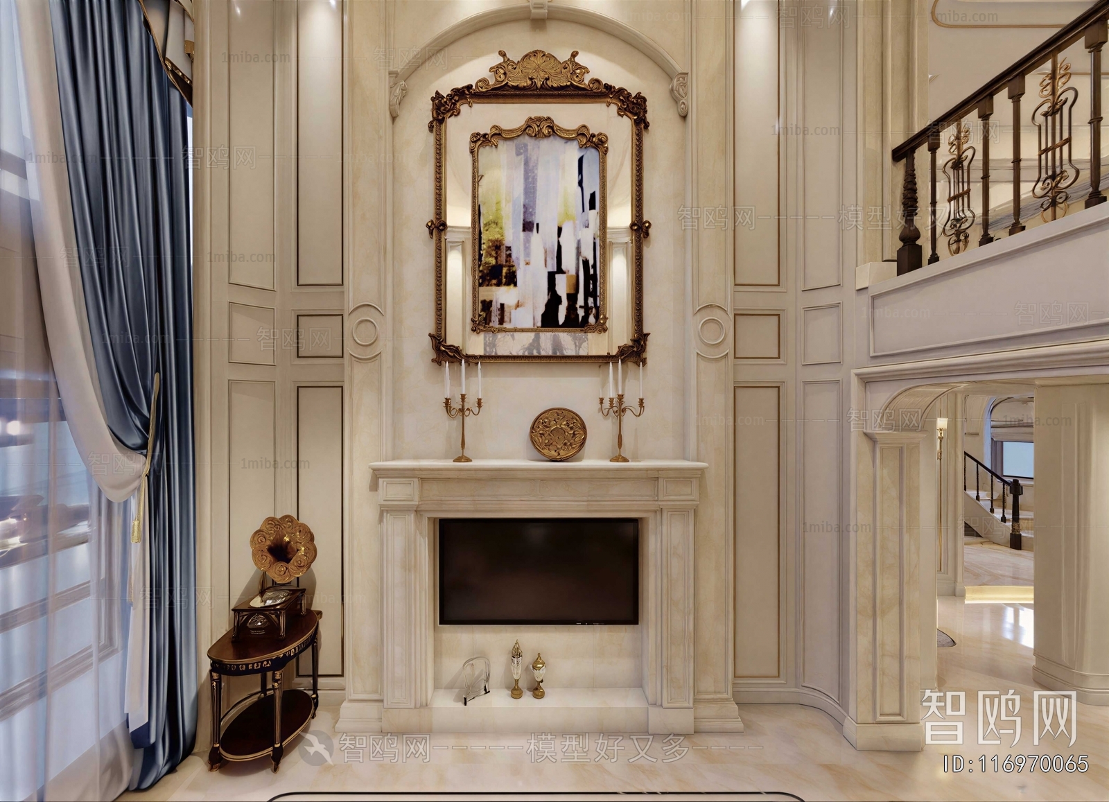 European Style A Living Room