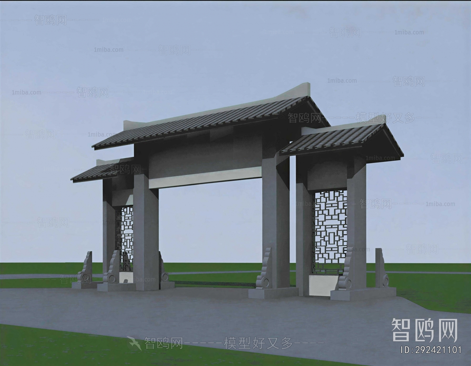 New Chinese Style Facade Element