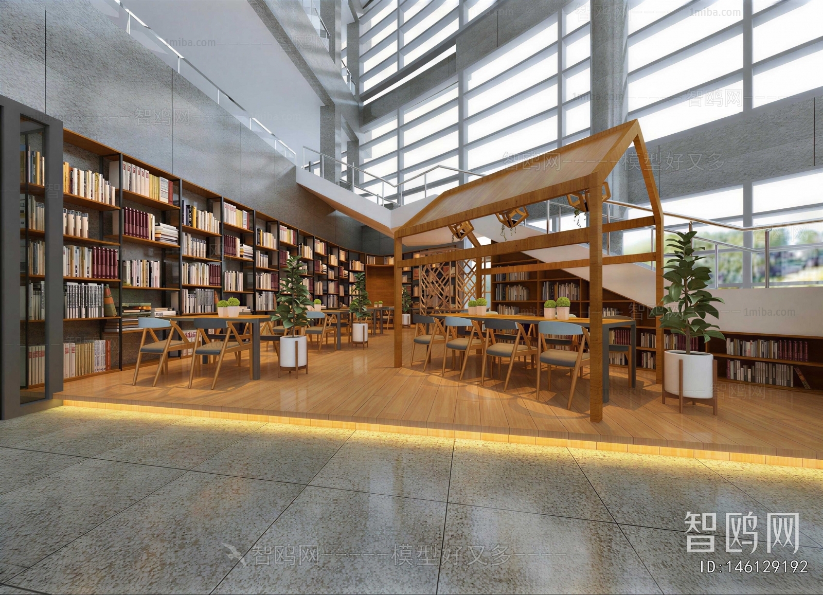 Modern Bookstore Book Bar