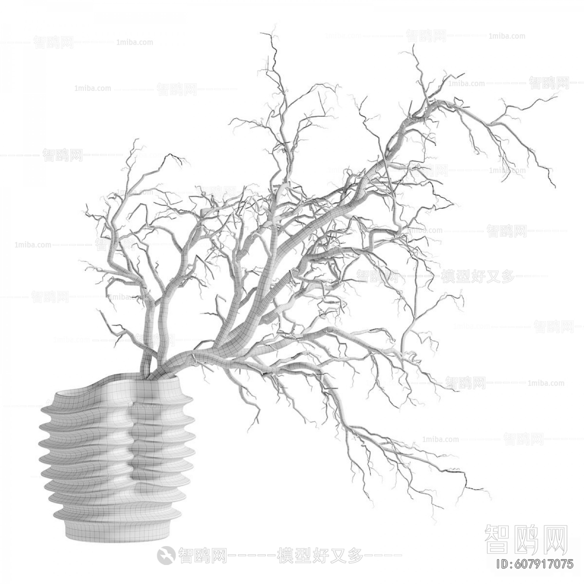 Modern Dried Branch