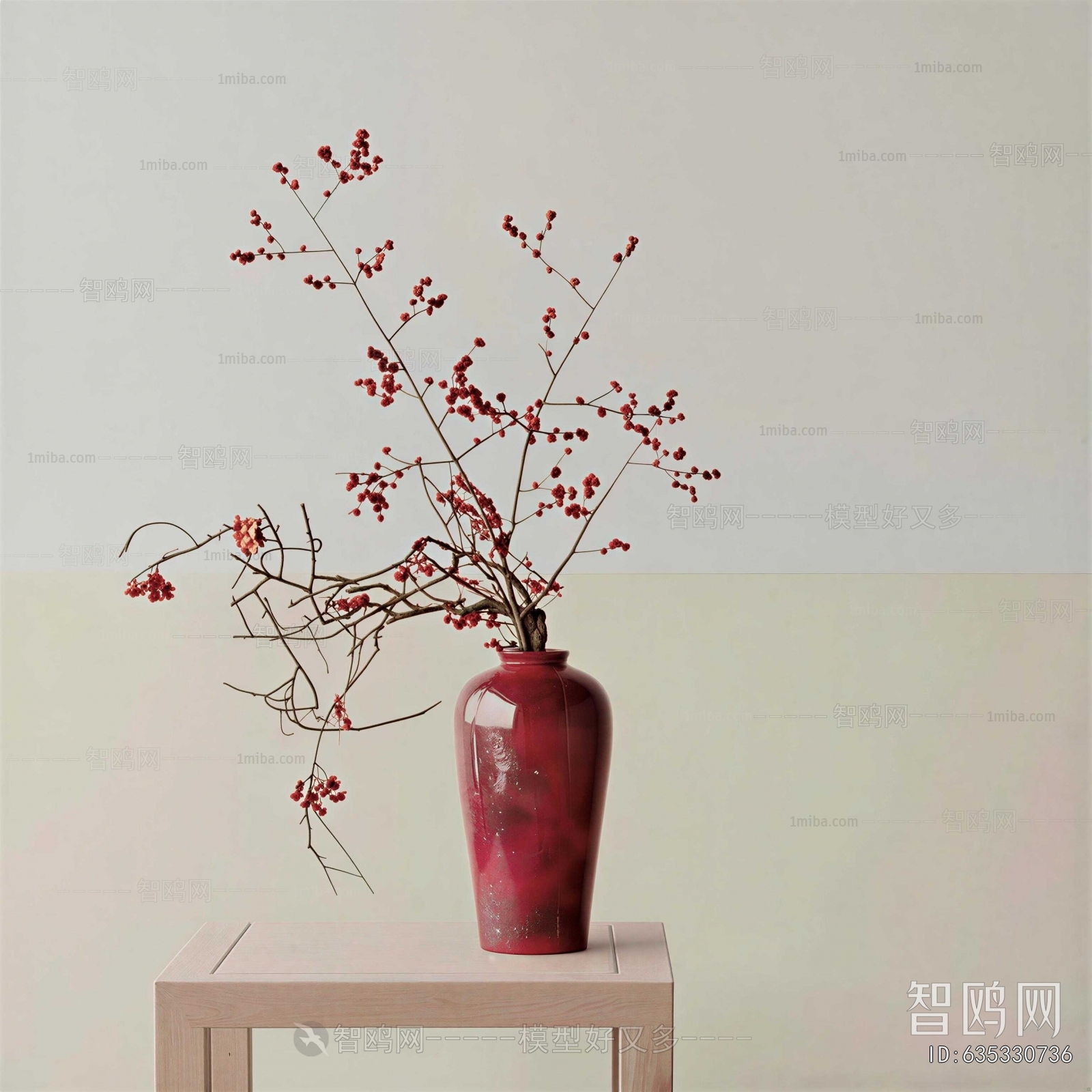 New Chinese Style Flower Arrangement