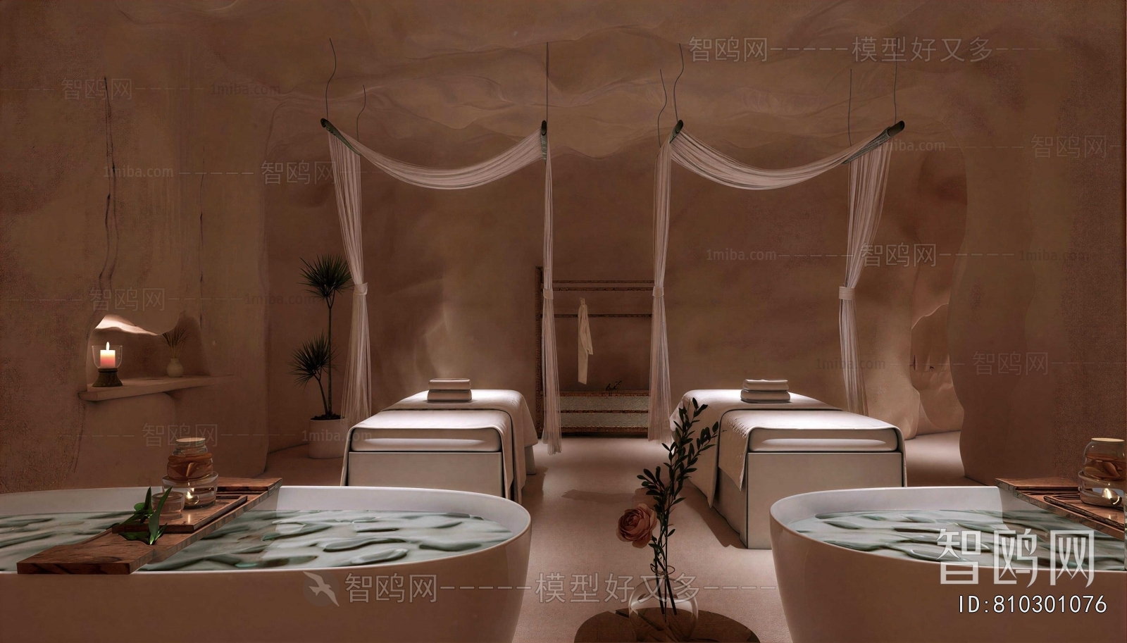 Wabi-sabi Style SPA Beauty