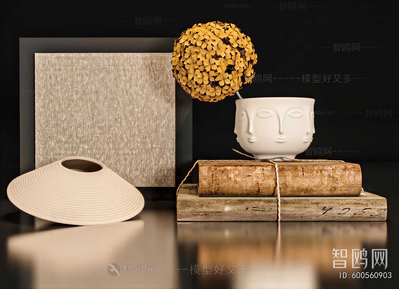 Wabi-sabi Style Decorative Set
