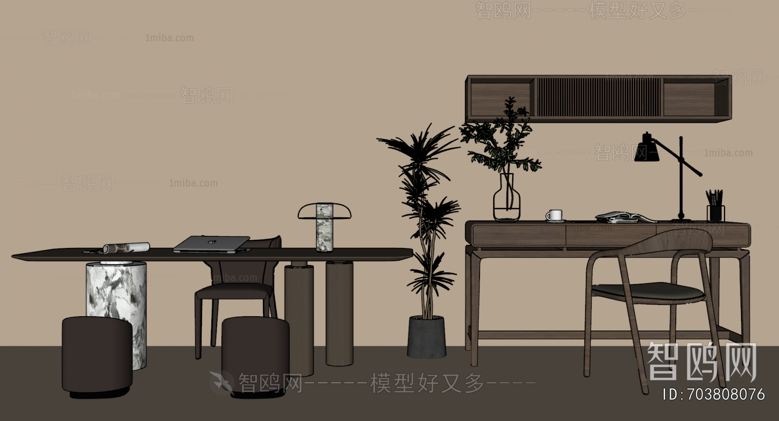 Modern Computer Desk And Chair