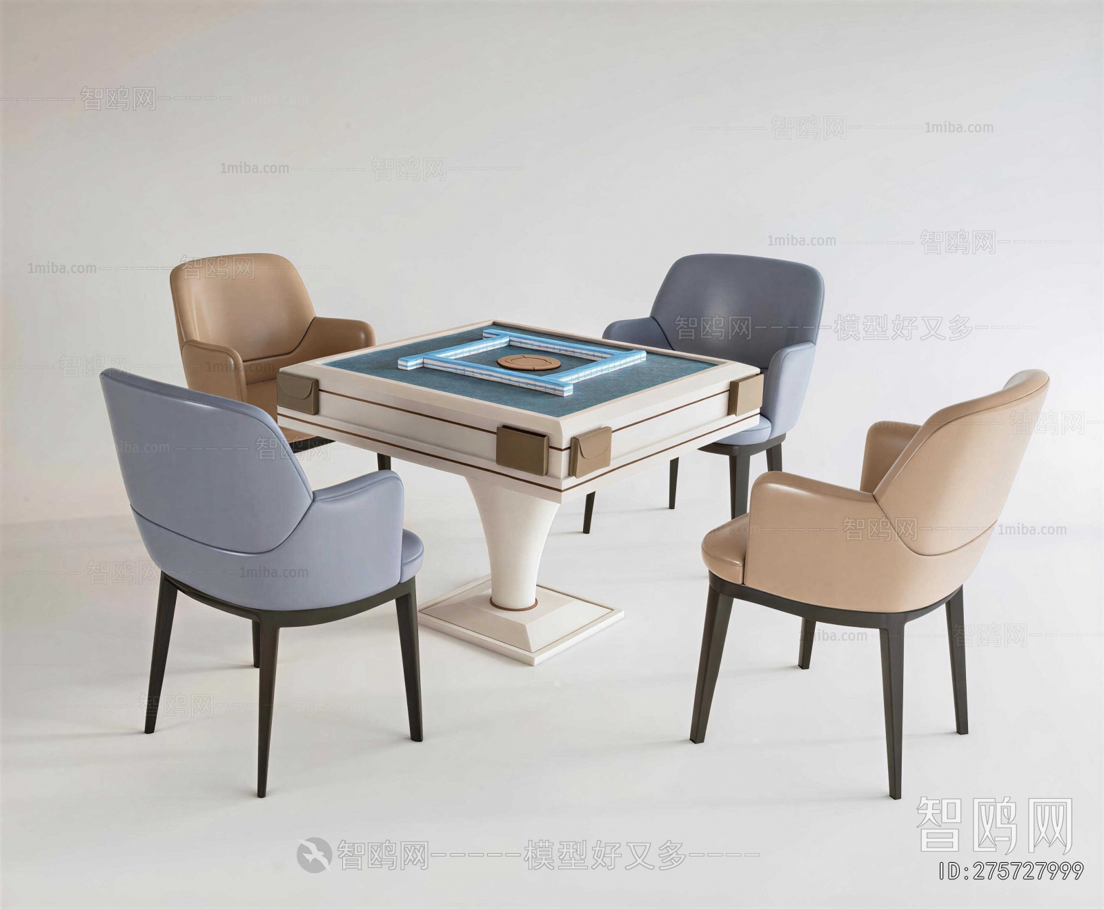 Modern Mahjong Tables And Chairs