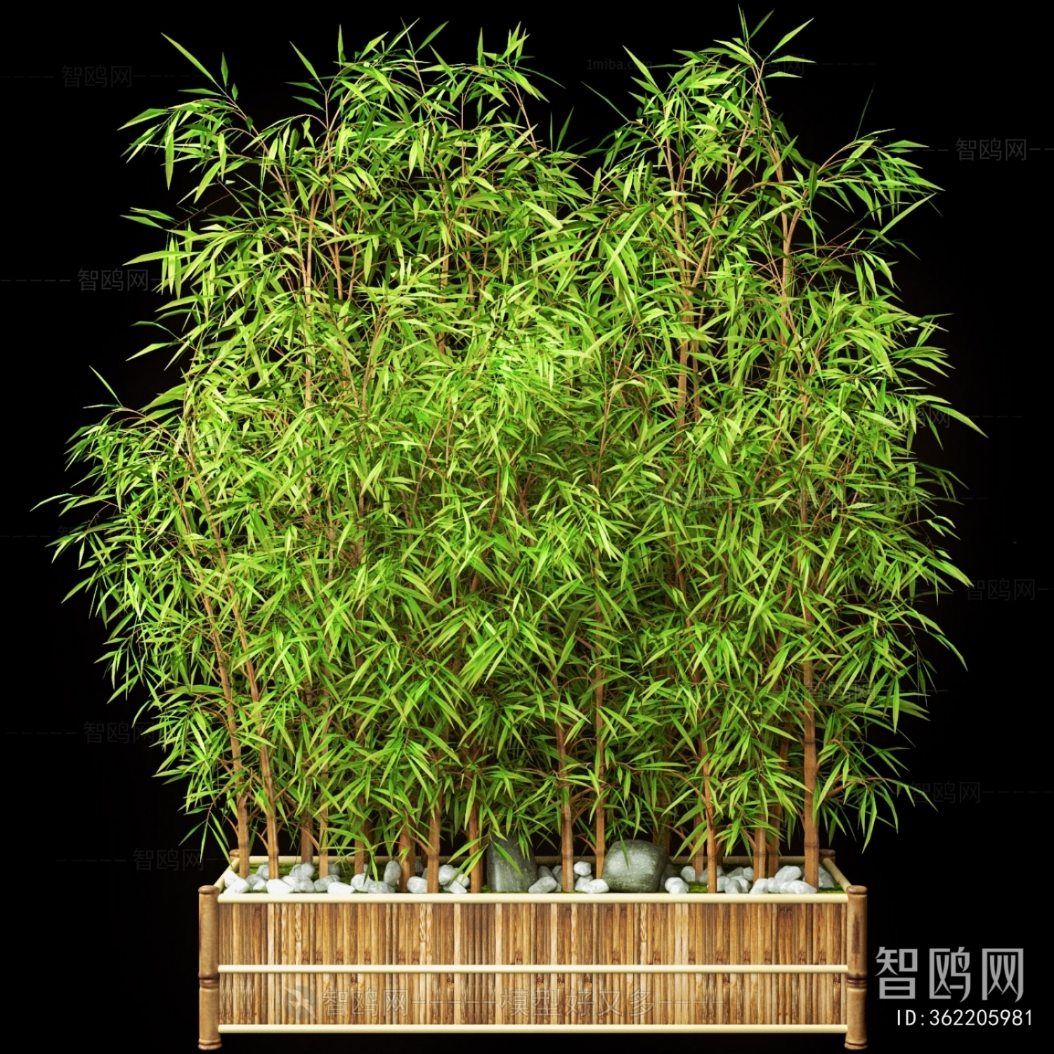 Modern Ground Green Plant Potted Plants