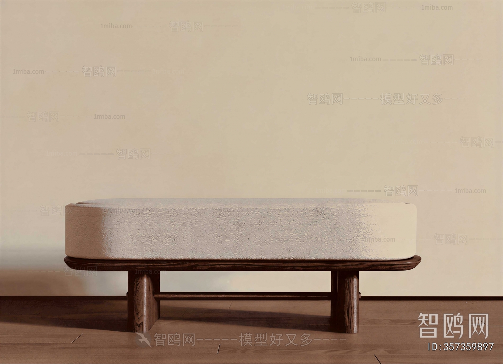 Wabi-sabi Style Bench