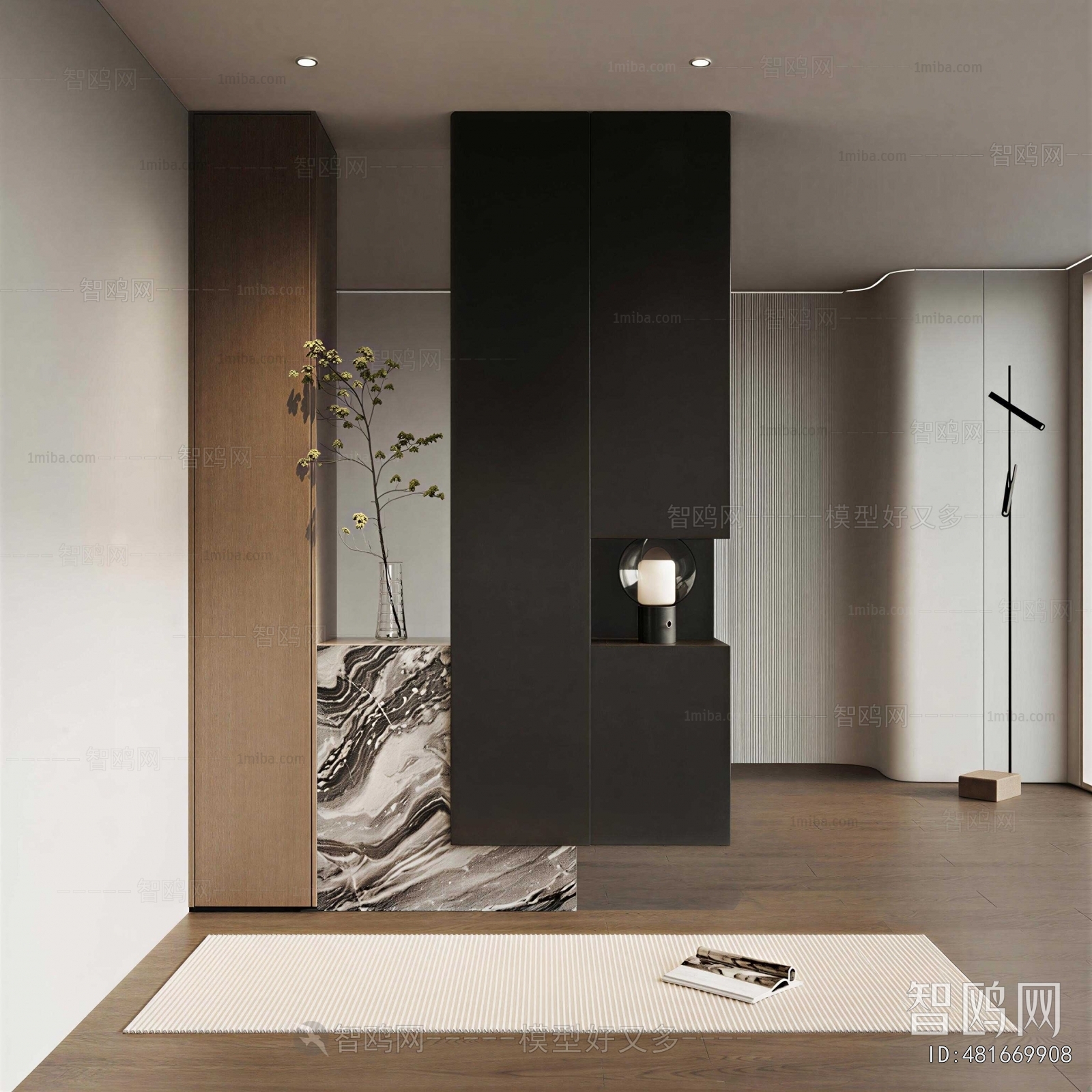Modern Hallway