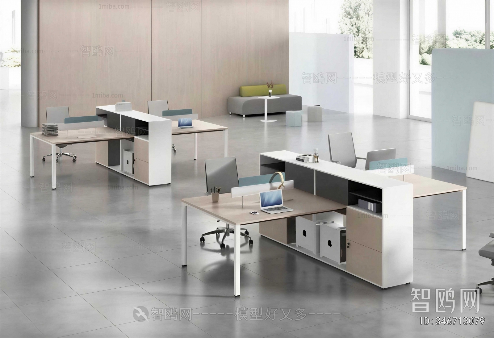 Modern Office Desk And Chair