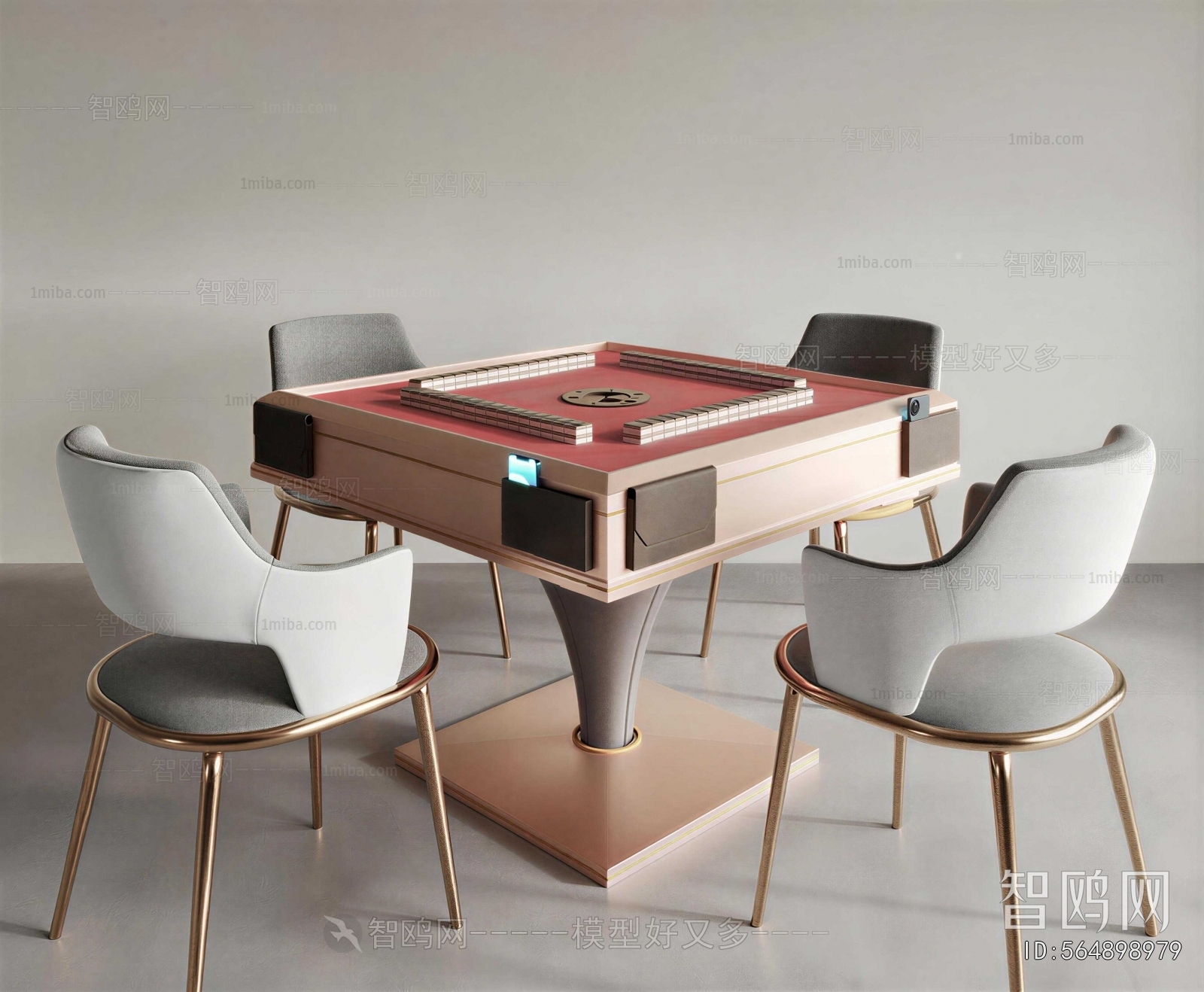Modern Mahjong Tables And Chairs
