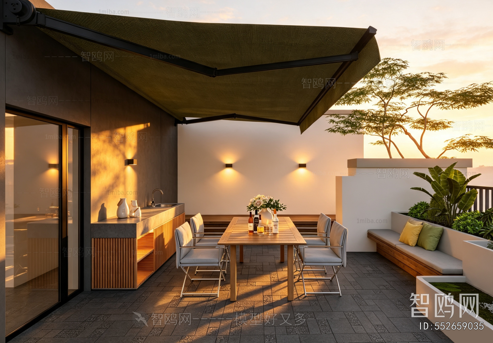 Modern Terrace