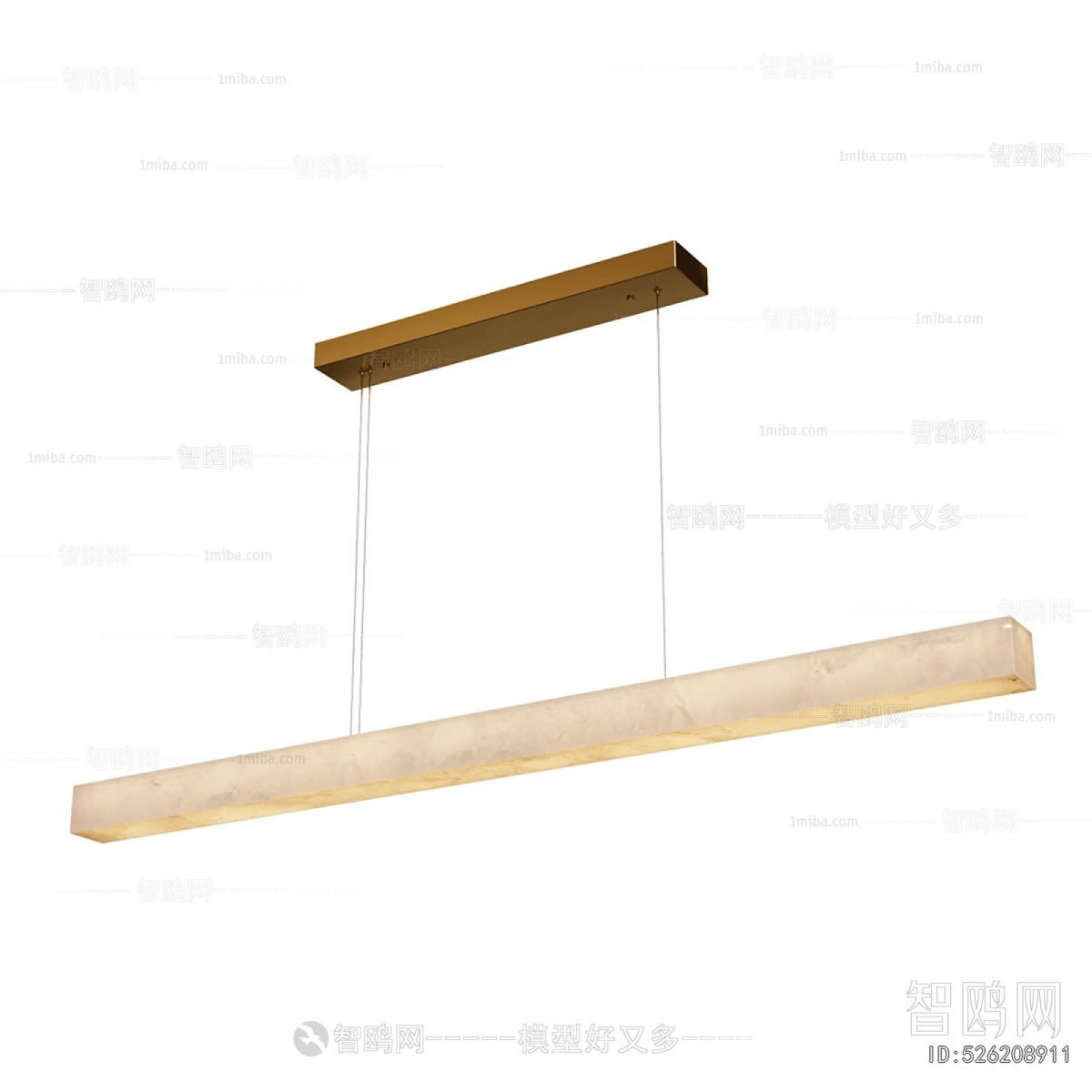 Modern Long Chandelier