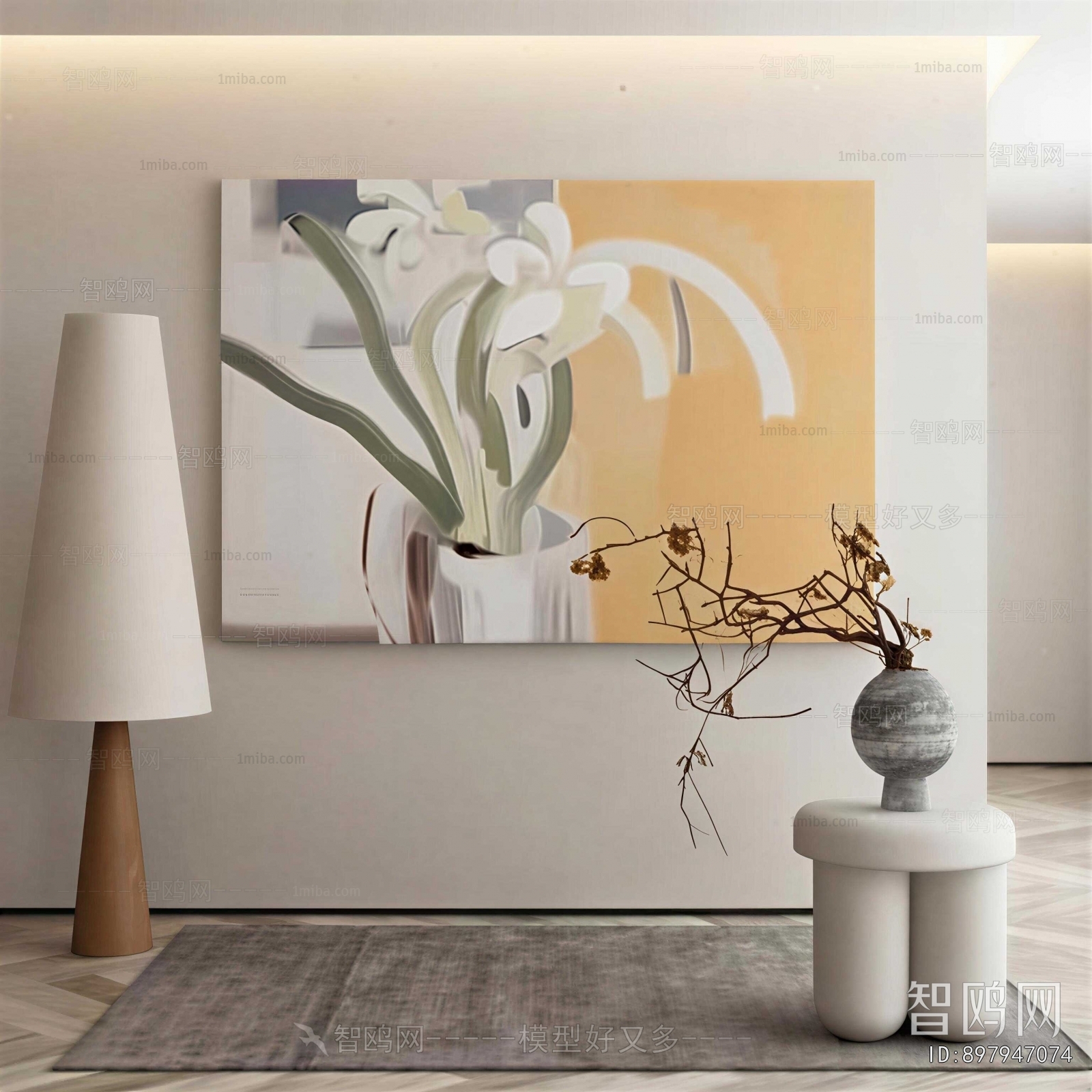 Wabi-sabi Style Painting