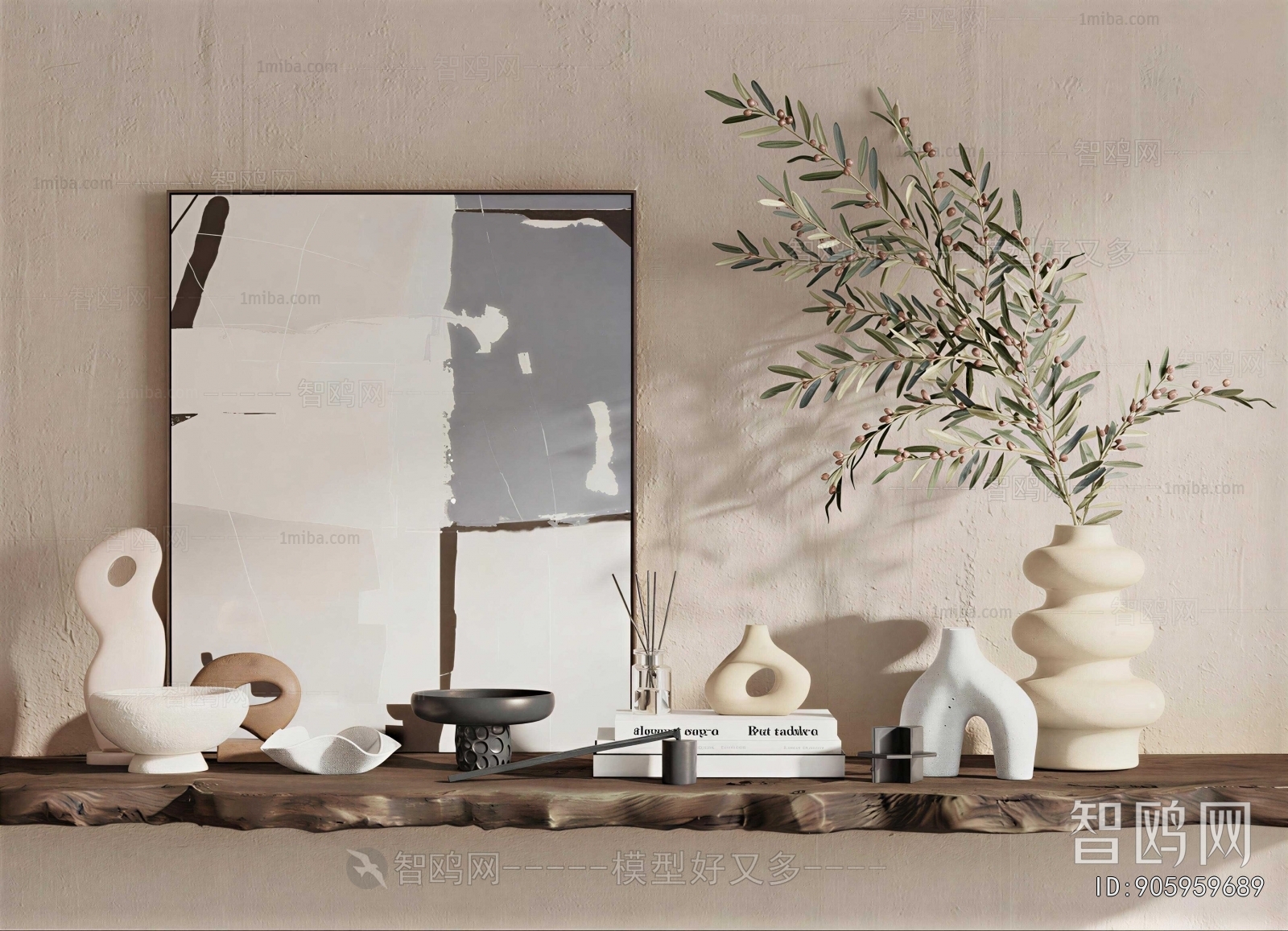 Wabi-sabi Style Decorative Set