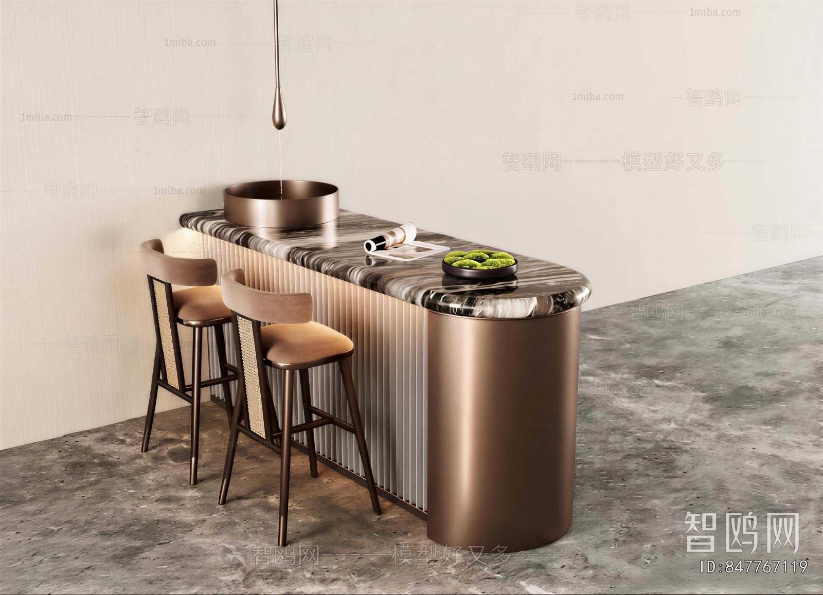 Modern Counter Bar