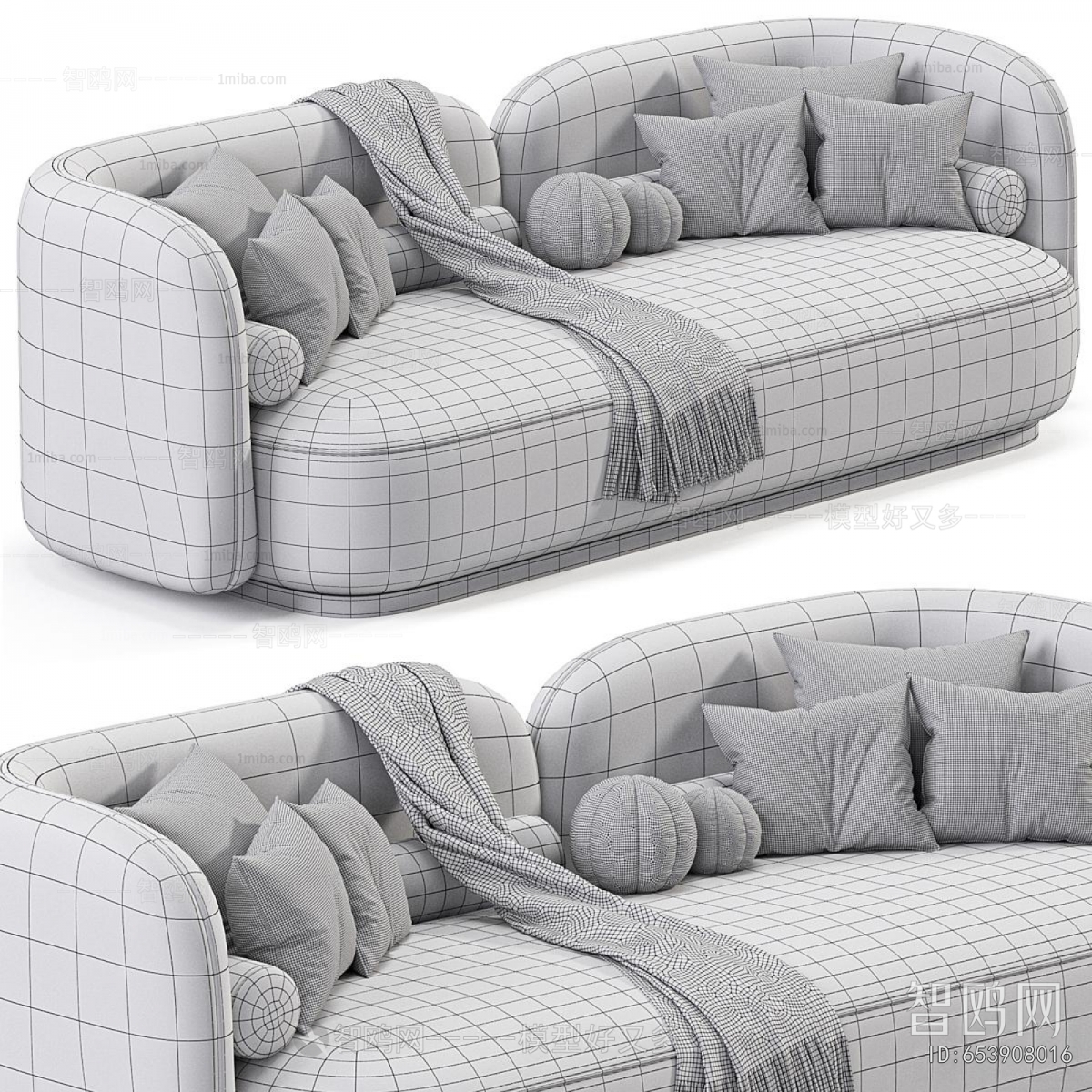 Modern Multi Person Sofa