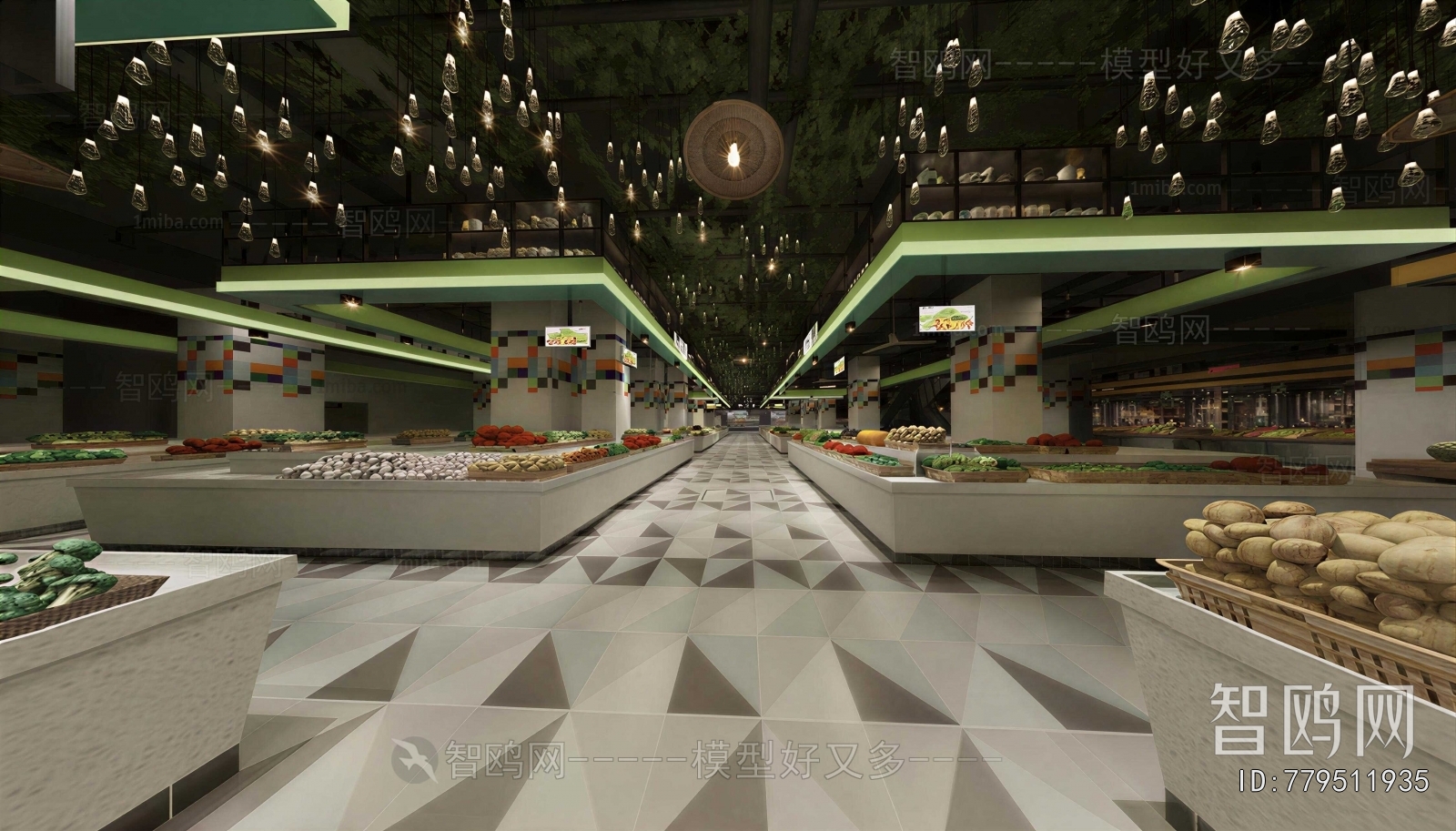 Modern Supermarket