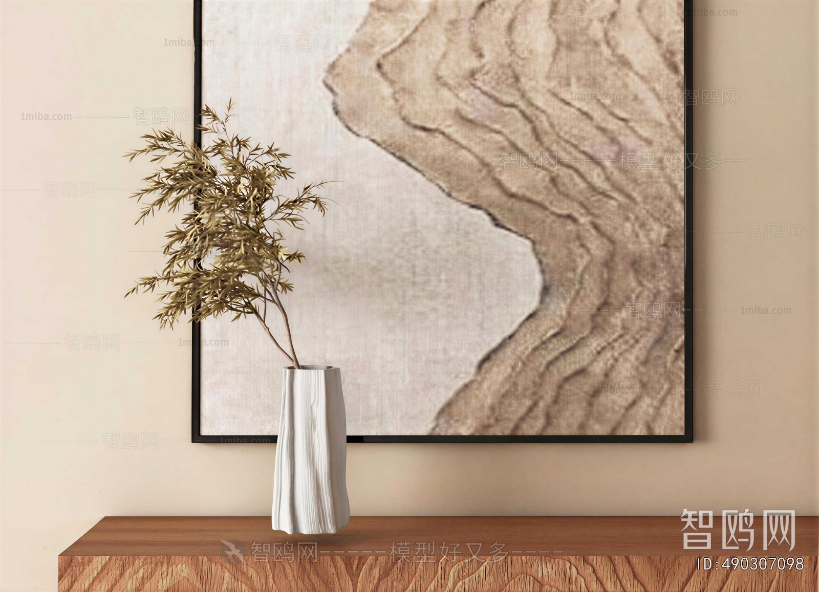 Wabi-sabi Style Painting