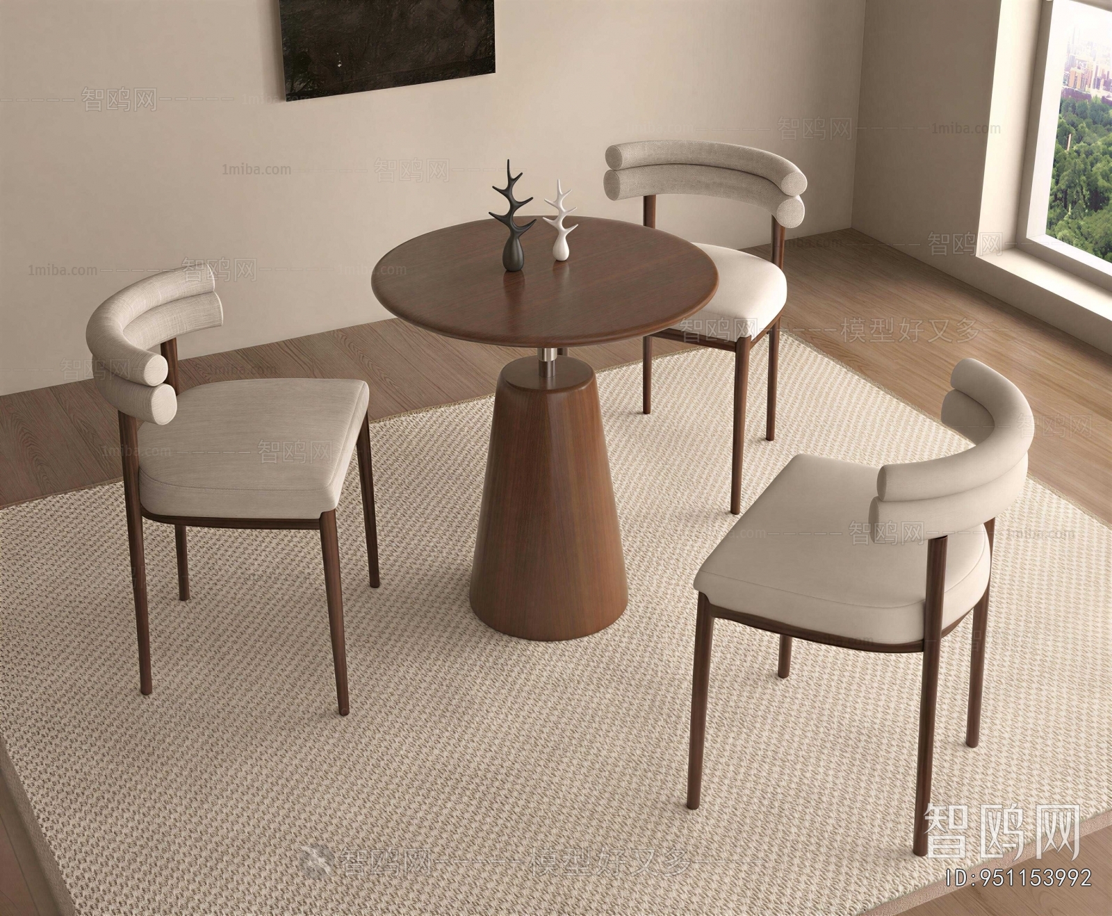 Modern Leisure Table And Chair