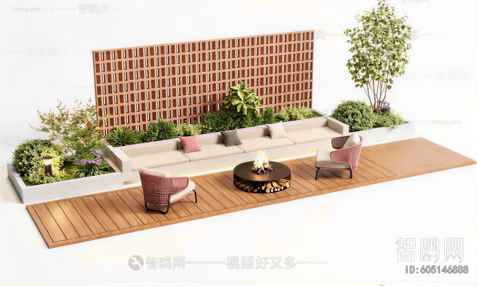 Modern Outdoor Sofa