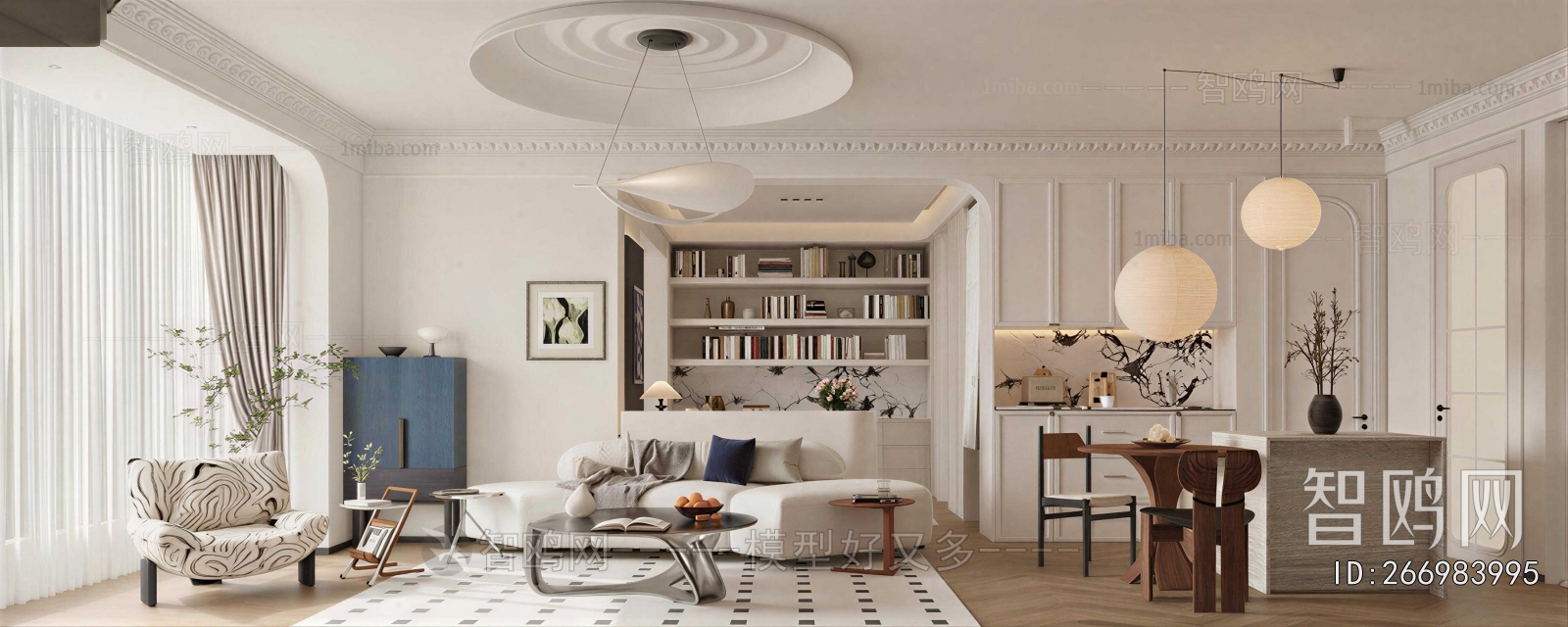 French Style A Living Room
