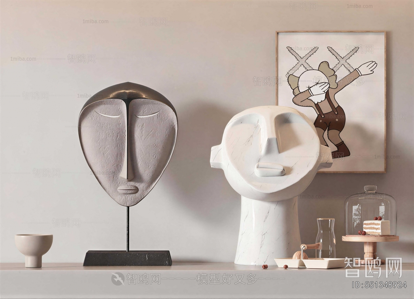 Wabi-sabi Style Decorative Set