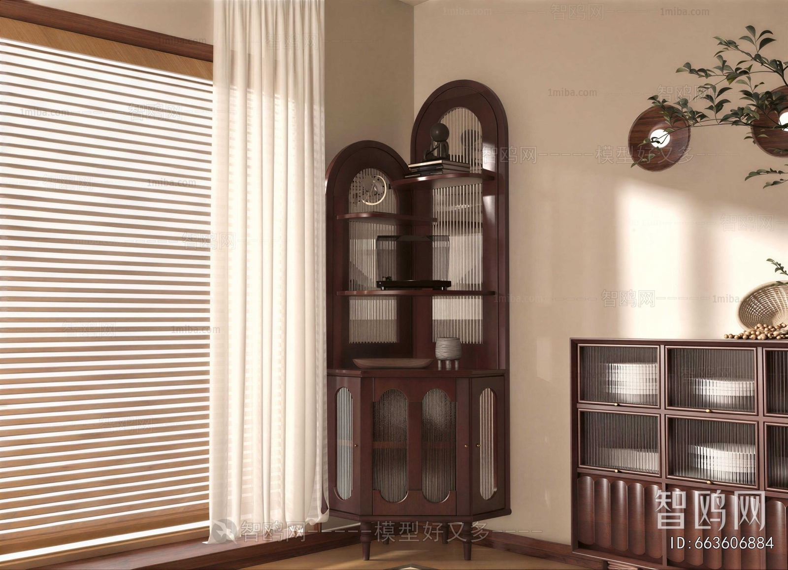 French Style Bookcase