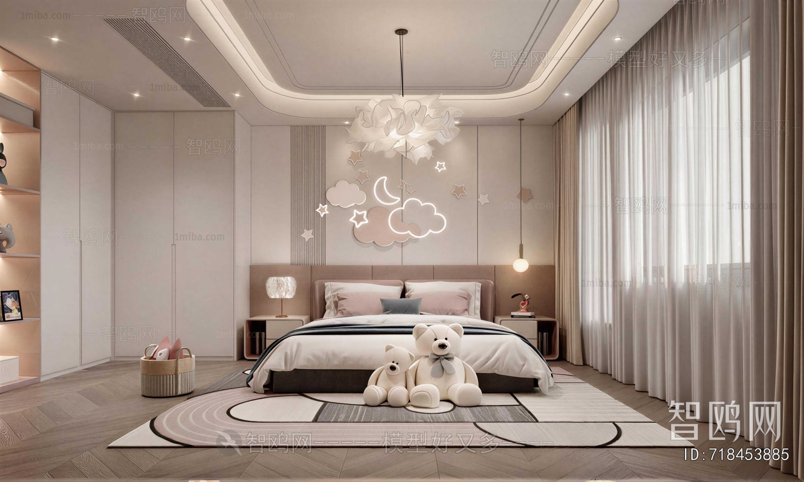 Modern Girl's Room Daughter's Room
