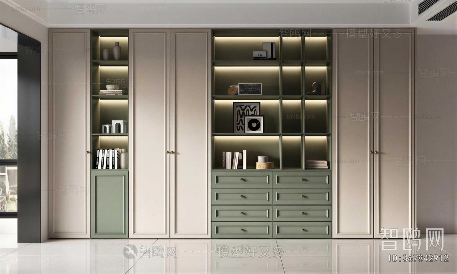 French Style Bookcase