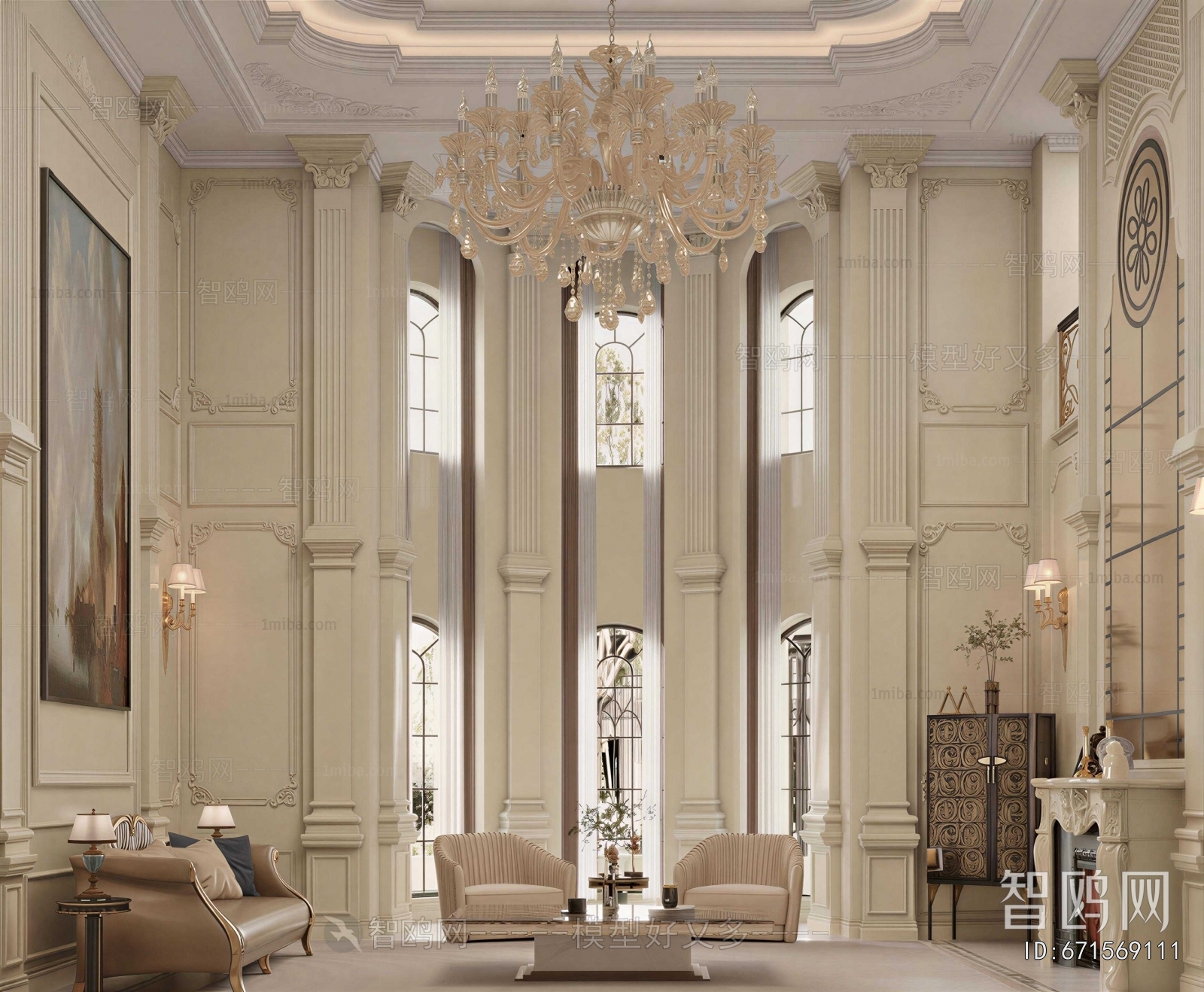 French Style A Living Room