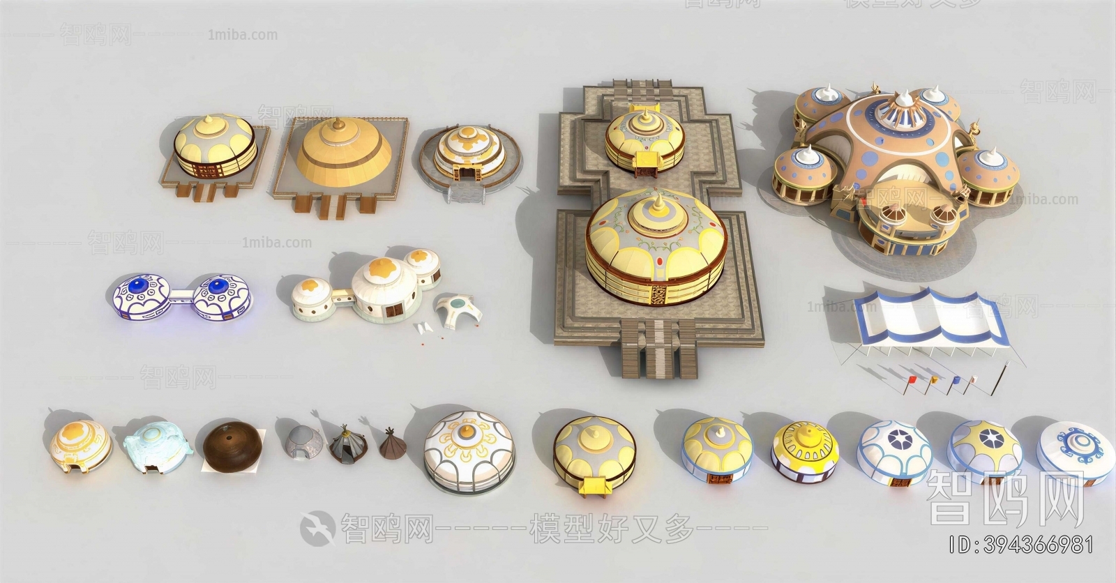 New Chinese Style Building Appearance