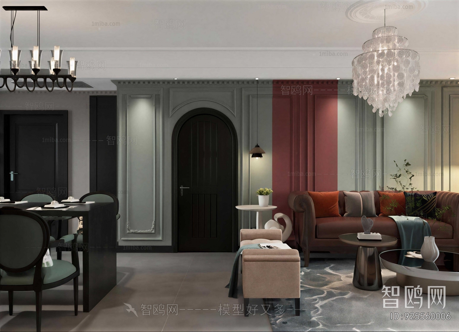 European Style A Living Room