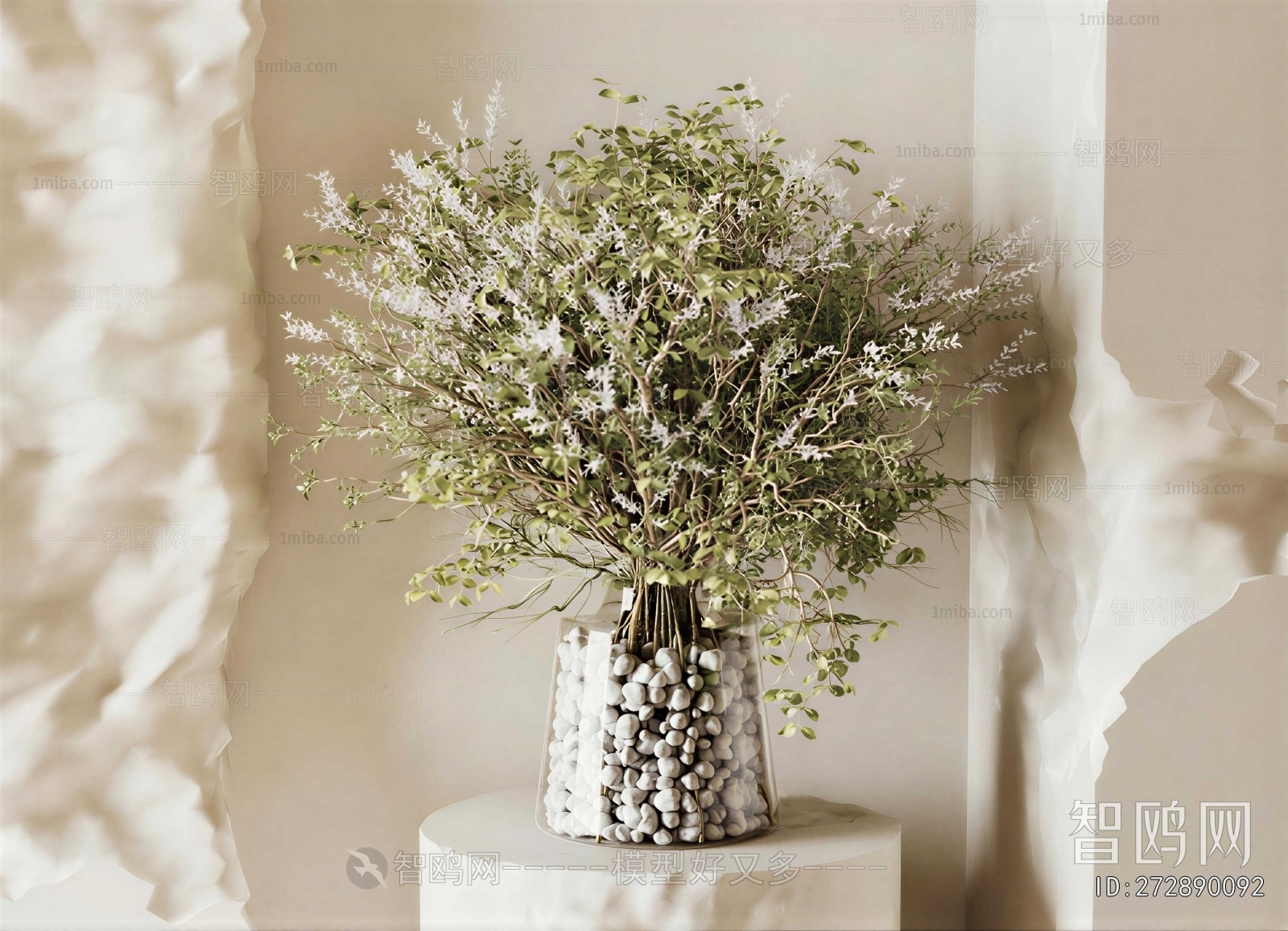 Wabi-sabi Style Flower Arrangement