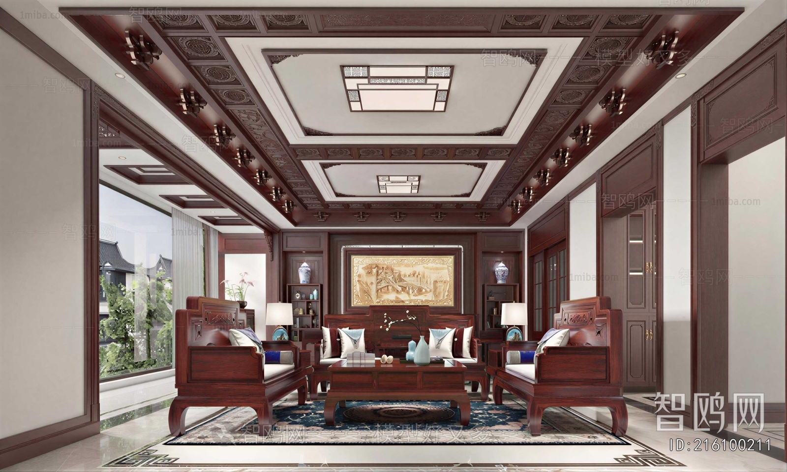 Chinese Style Dining Room