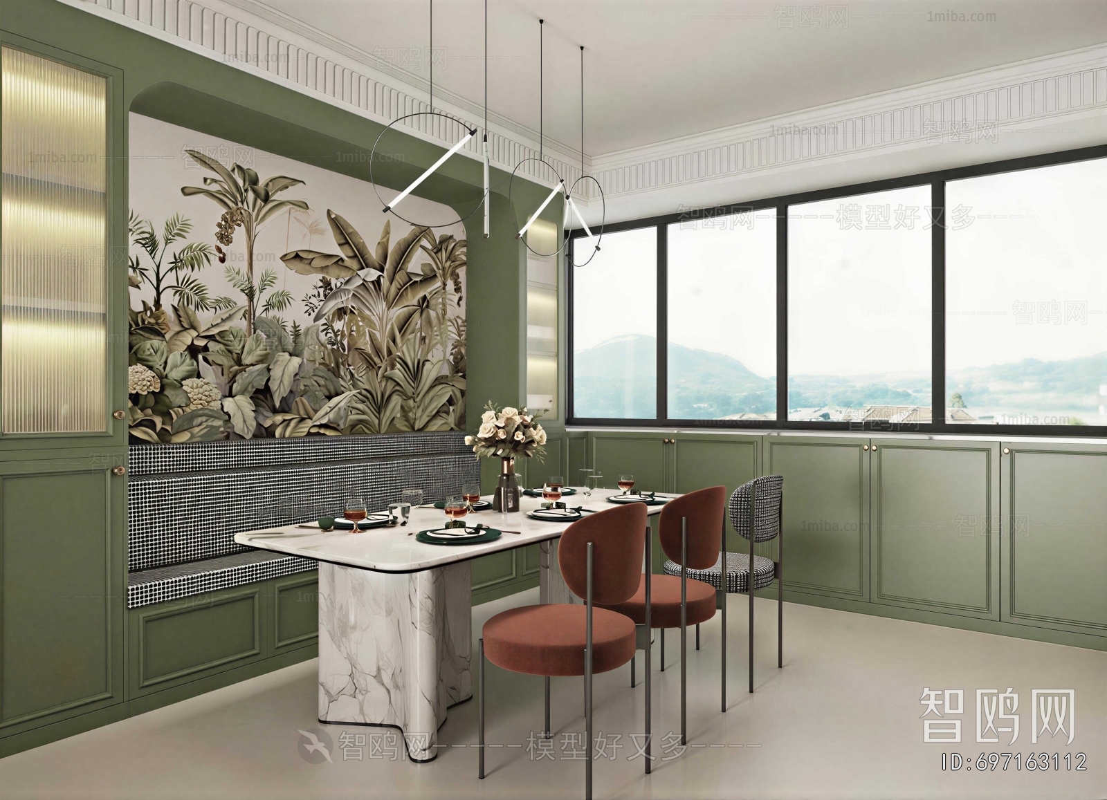French Style Dining Room