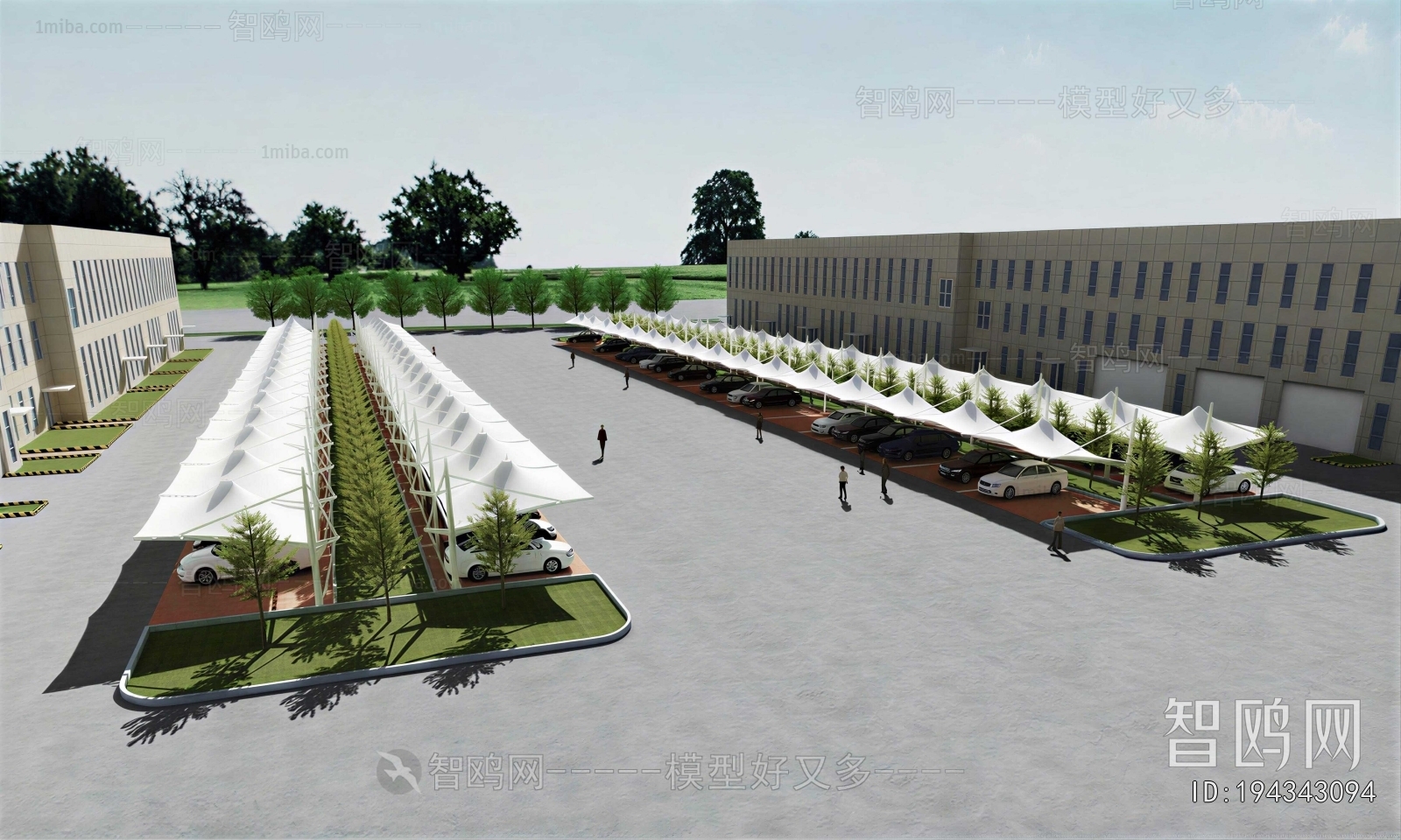 Modern Outdoor Sports Stadium