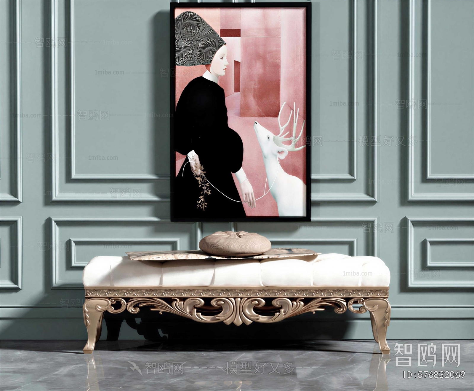 New Classical Style Bench