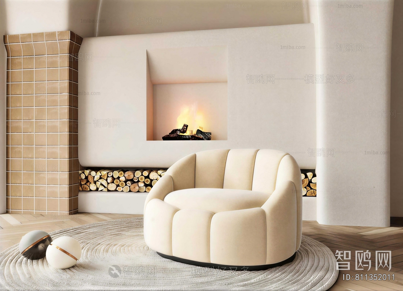Modern Single Sofa