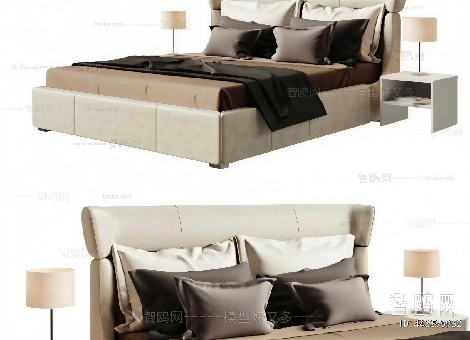 Modern Double Bed